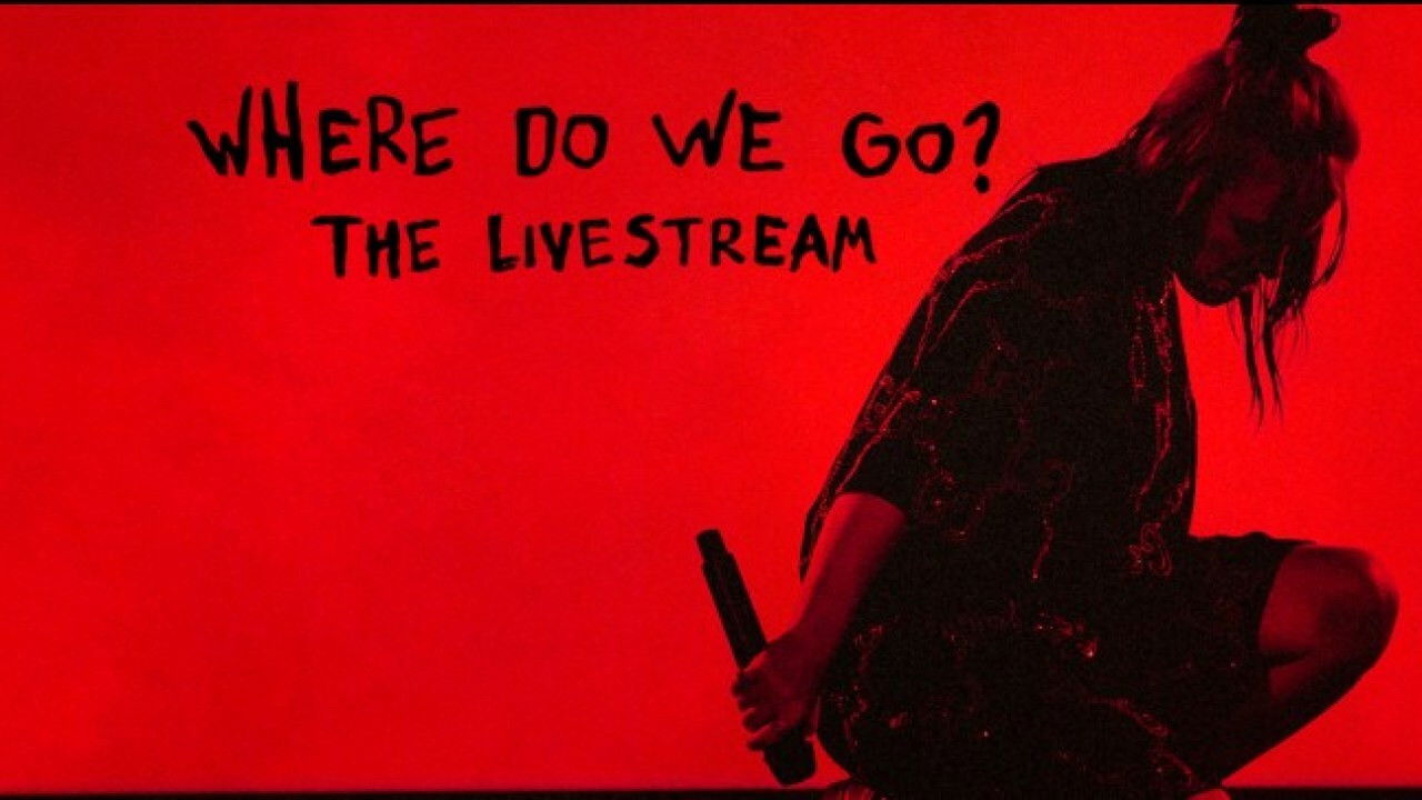 Where Do We Go? The Livestream backdrop