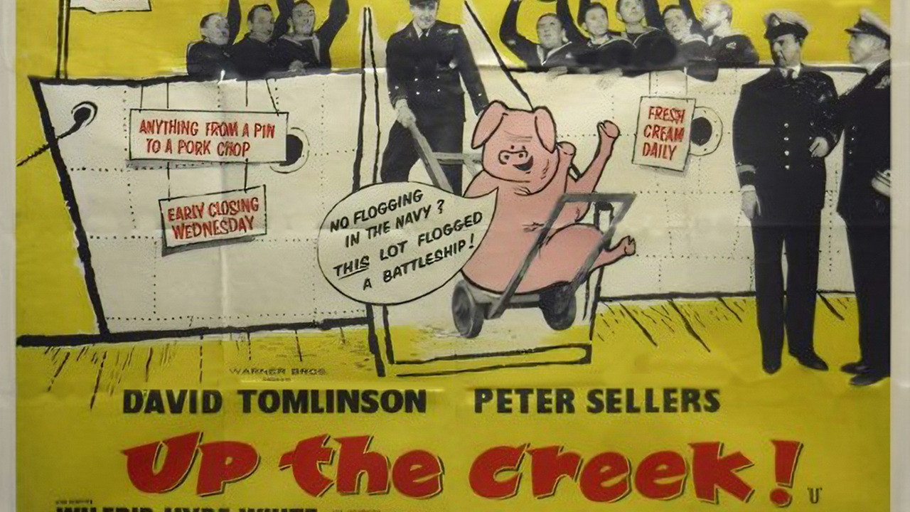 Up the Creek backdrop