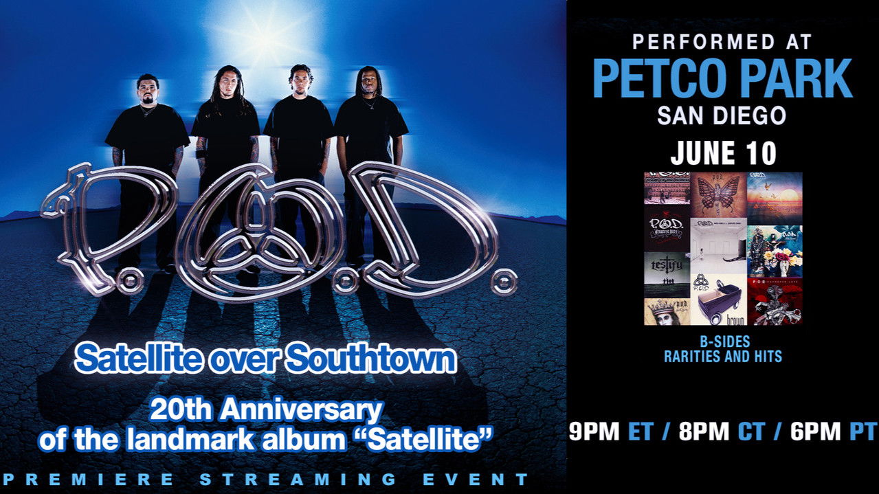 P.O.D. - Satellite Over Southtown: "B-Sides, Rarities & Hits" backdrop