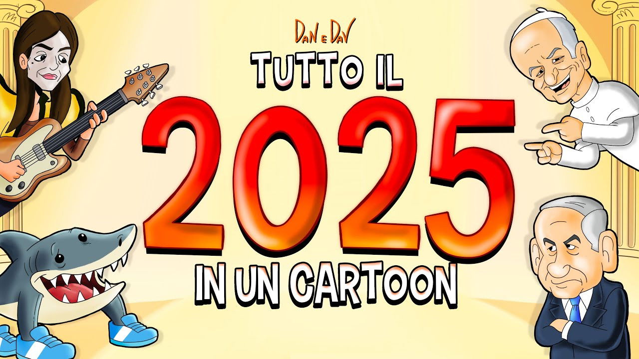 Tutto il 2025 in Un Cartoon backdrop