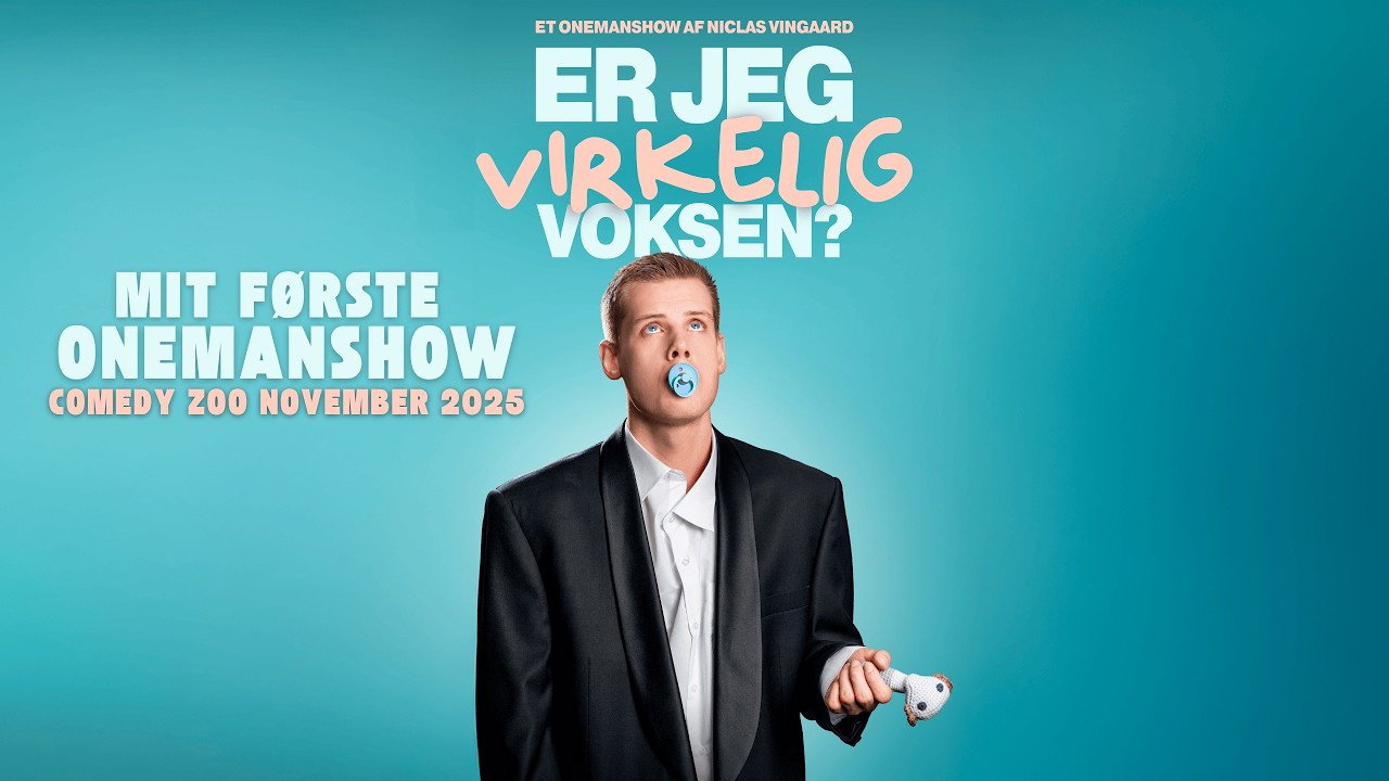 Niclas Vingaard - Er Jeg Virkelig Voksen? backdrop