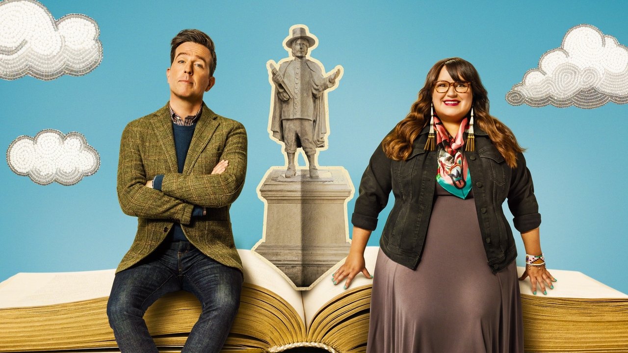 Rutherford Falls backdrop