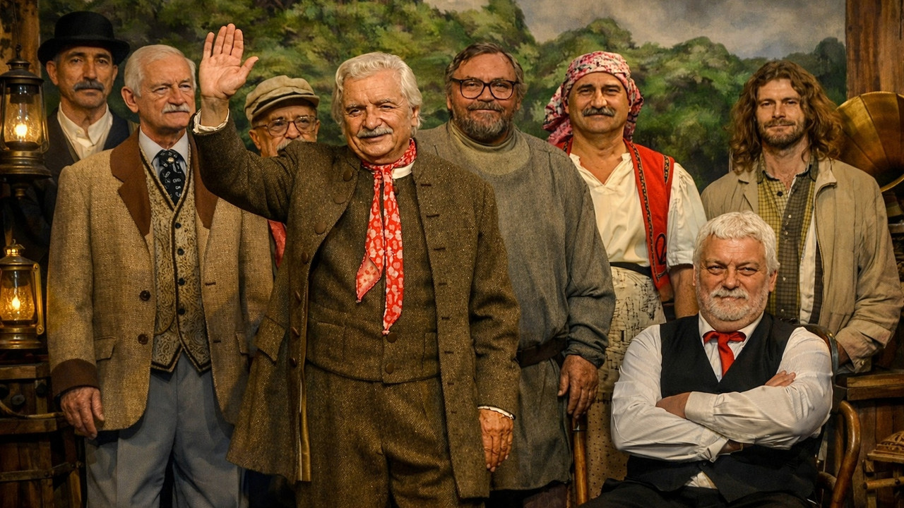 40 let Divadla Járy Cimrmana aneb Ze hry do hry backdrop