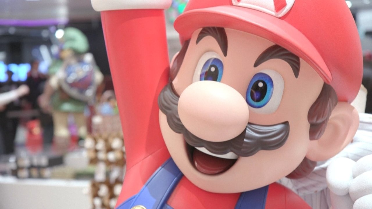 The Story of Super Mario backdrop