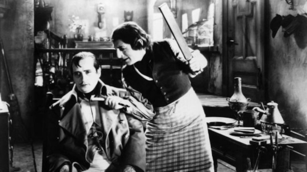 Napoleon's Barber backdrop