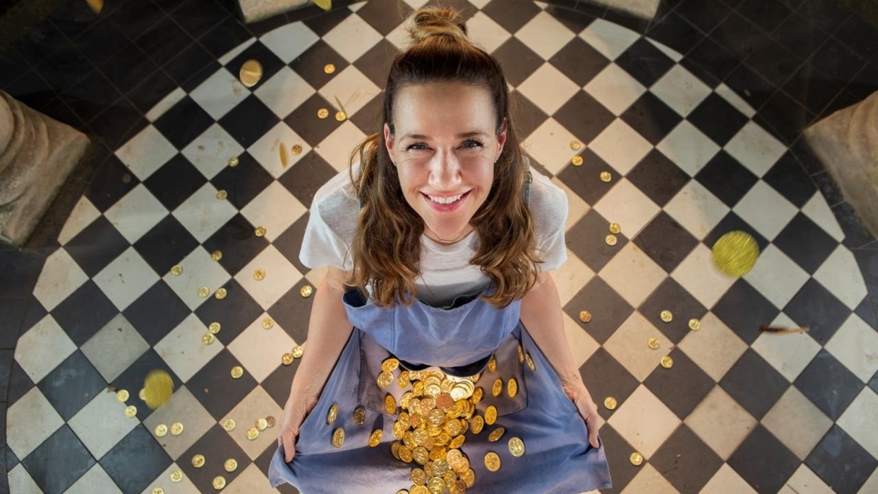 Die Sterntaler des Glücks backdrop