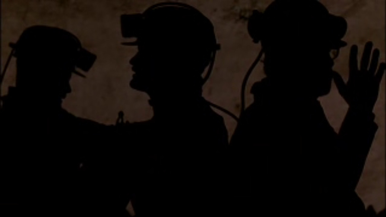 The Pennsylvania Miners' Story backdrop