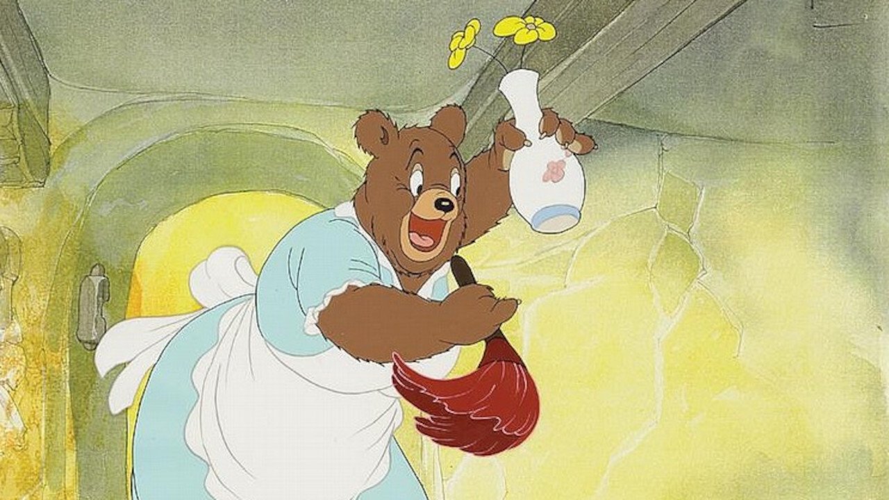 A Rainy Day with the Bear Family backdrop