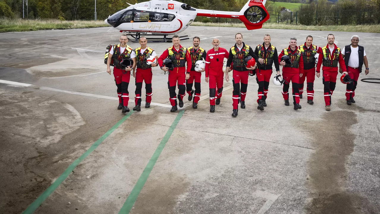 112, Hélico d'urgence backdrop