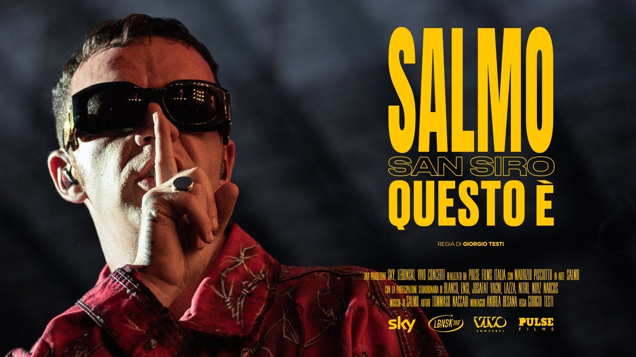 Salmo - San Siro, questo è backdrop