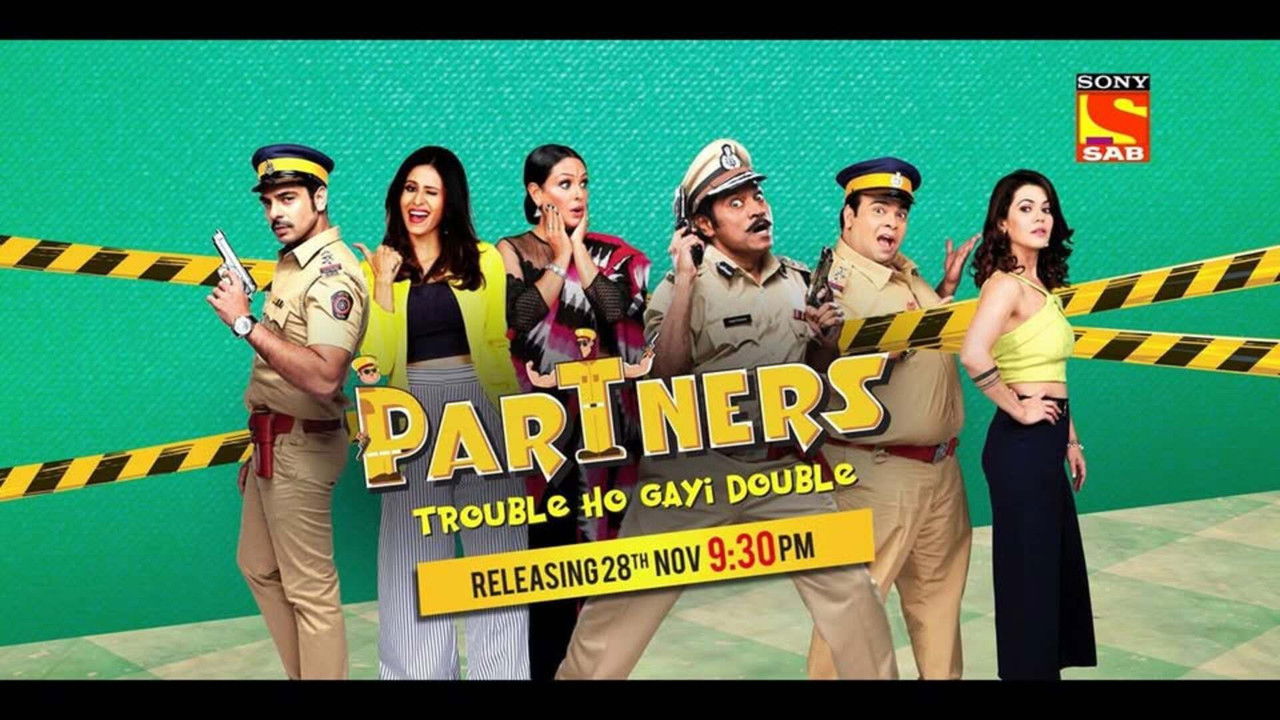 Partners - Trouble Ho Gayi Double backdrop