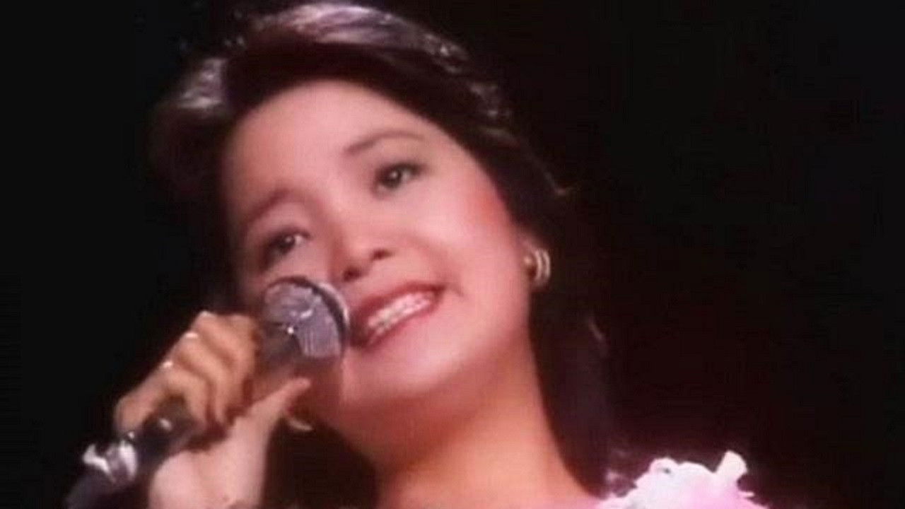 鄧麗君十五週年香港巡迴演唱會 backdrop