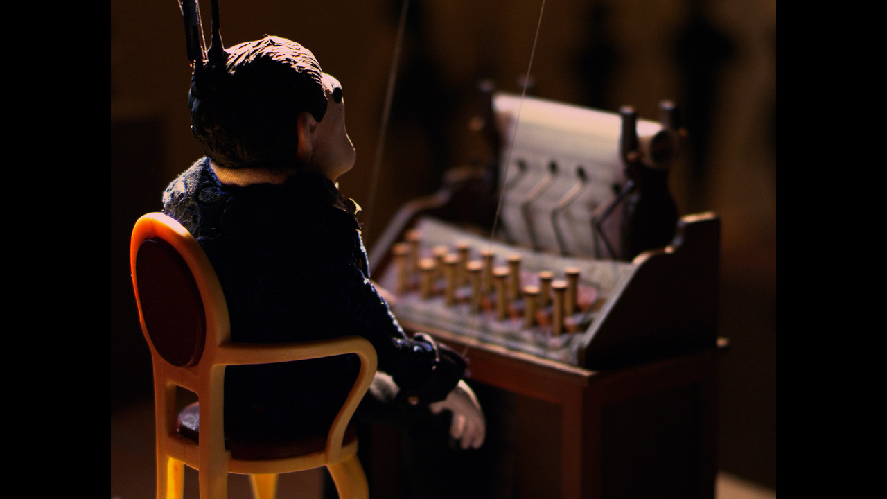 The Typewriting Machine backdrop