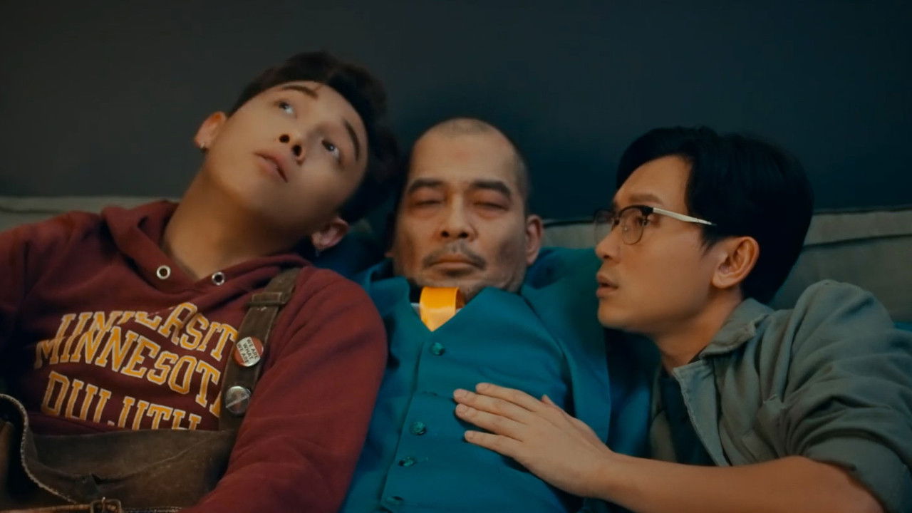 One Night at School backdrop