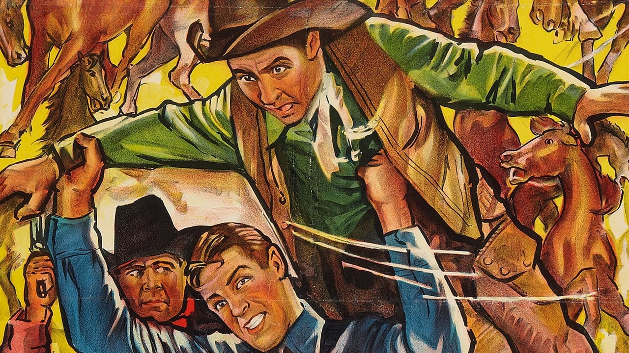 Wild Horse Round-Up backdrop