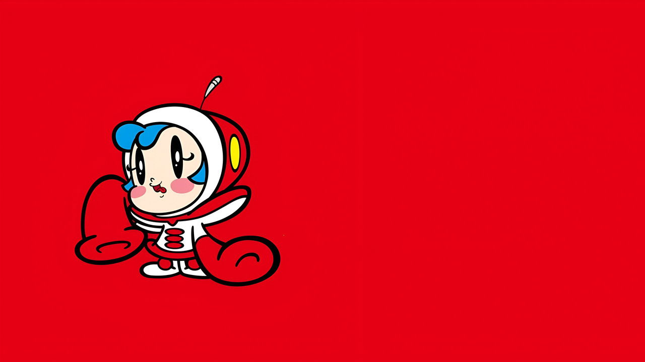 The Super Milk-Chan Show backdrop