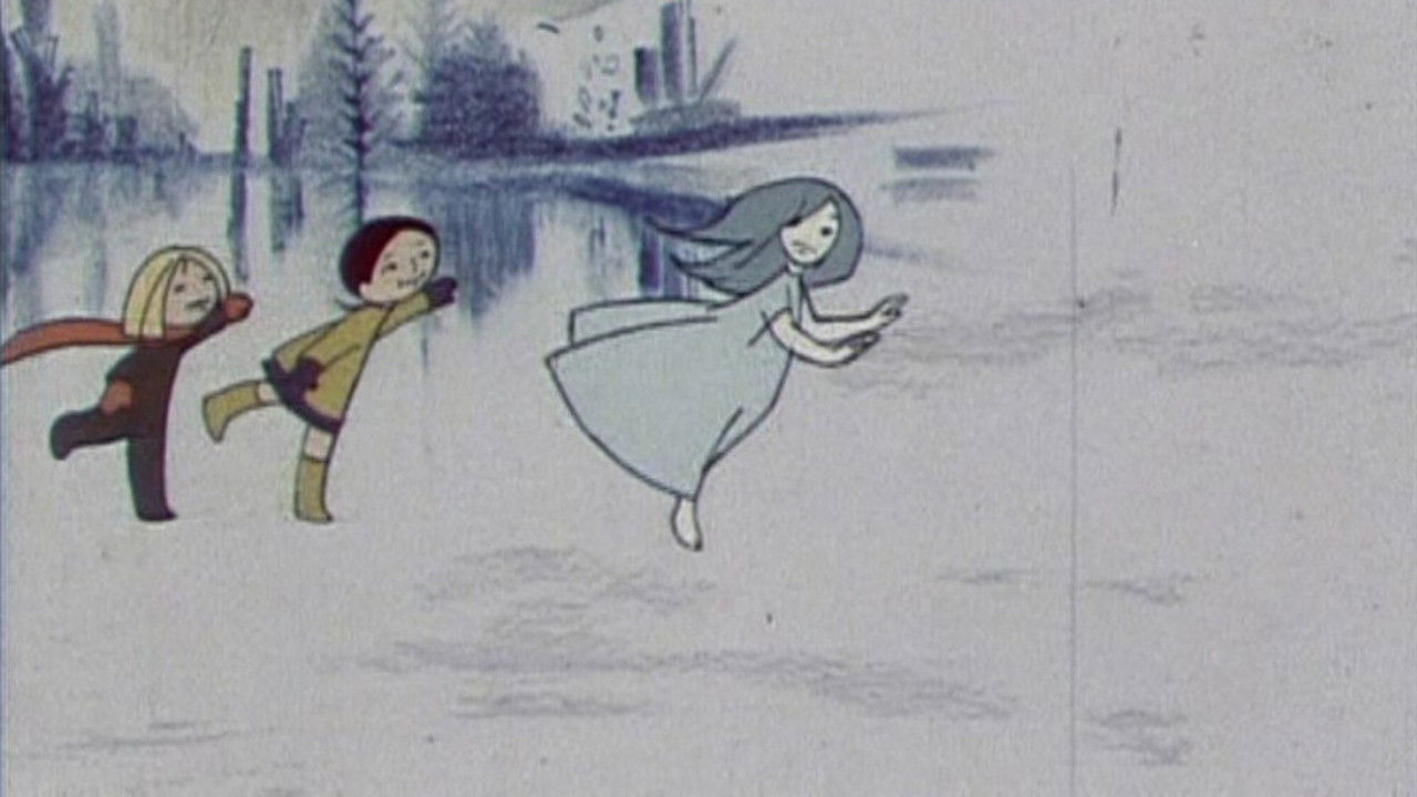 La petite fille de neige backdrop