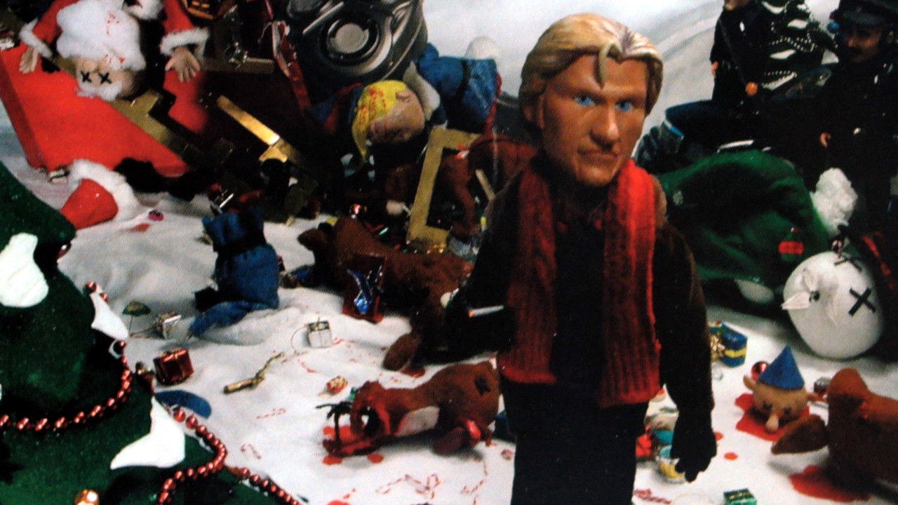 Merry F#%$in' Christmas backdrop