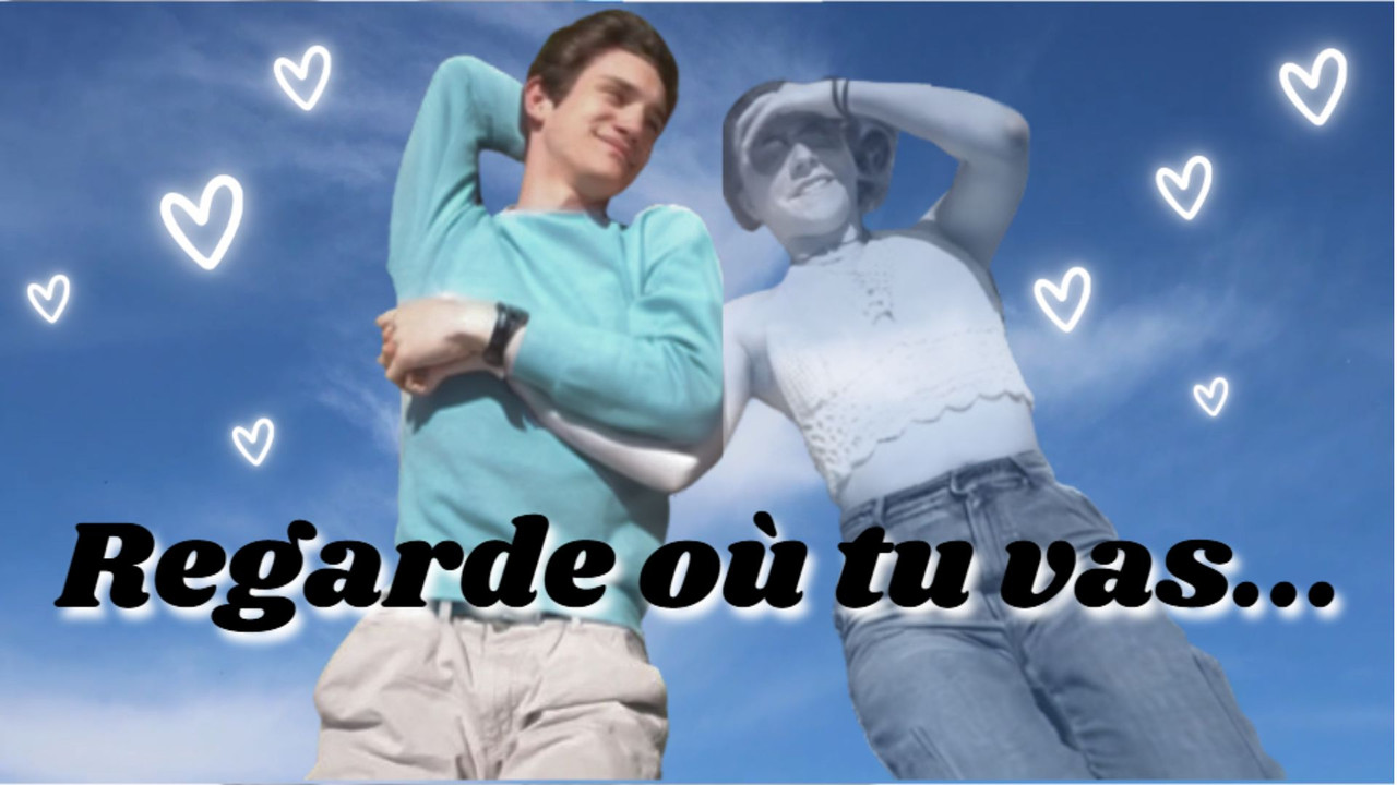 Regarde où tu vas... backdrop