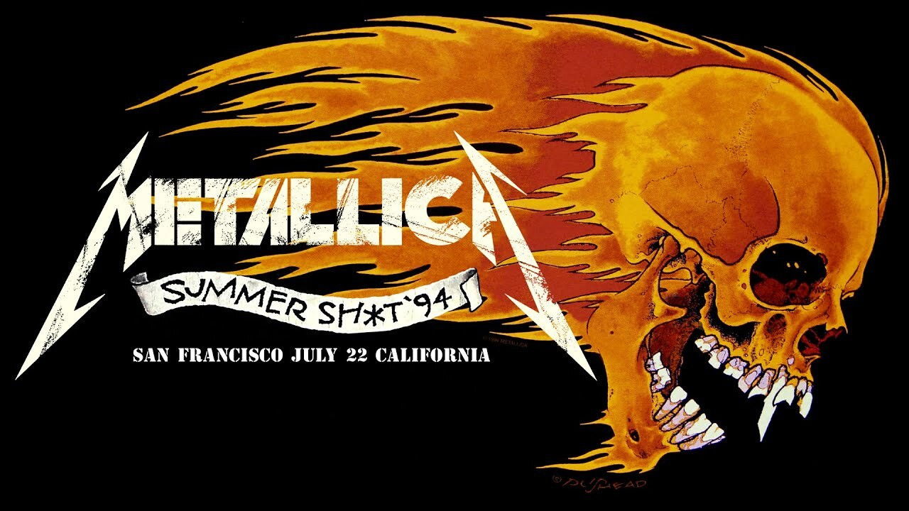 Metallica: Live in Mountain View, CA - July 22, 1994 backdrop