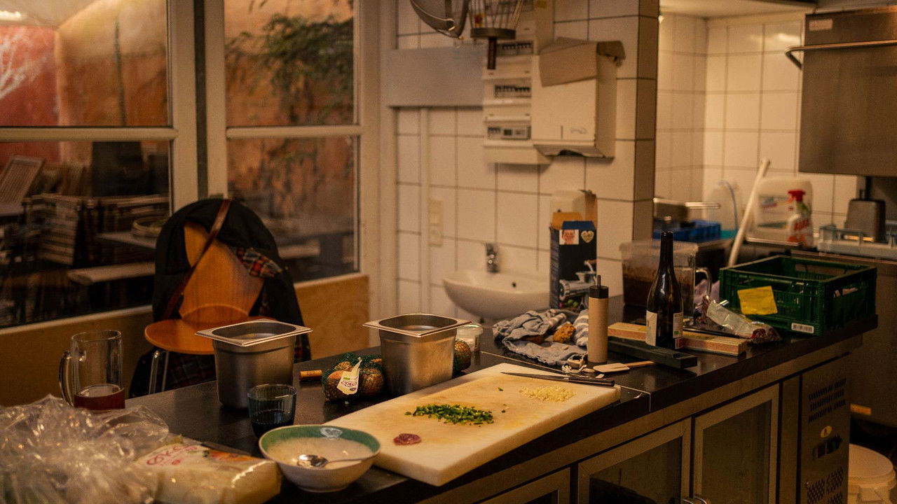 Life is Soup, I am Fork backdrop