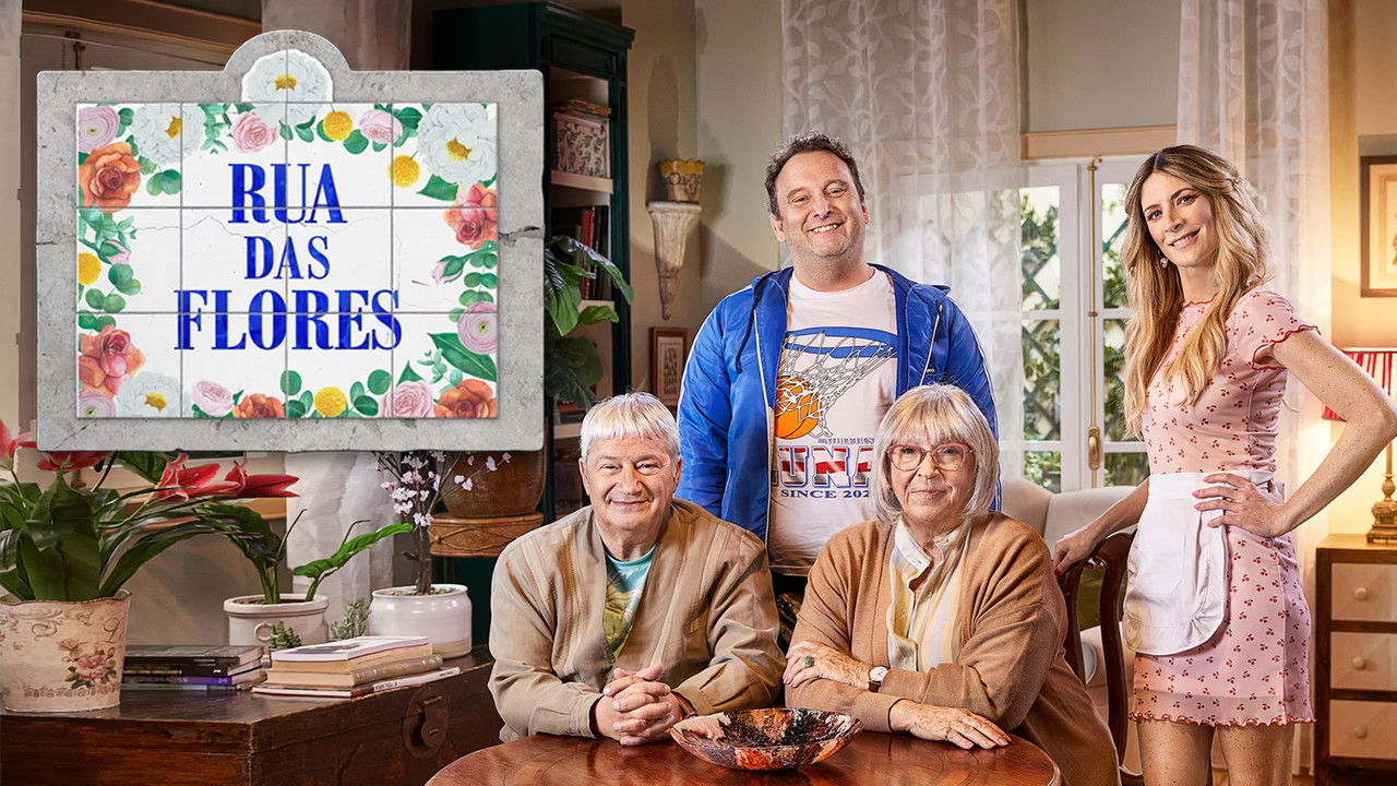 Street of Flowers backdrop