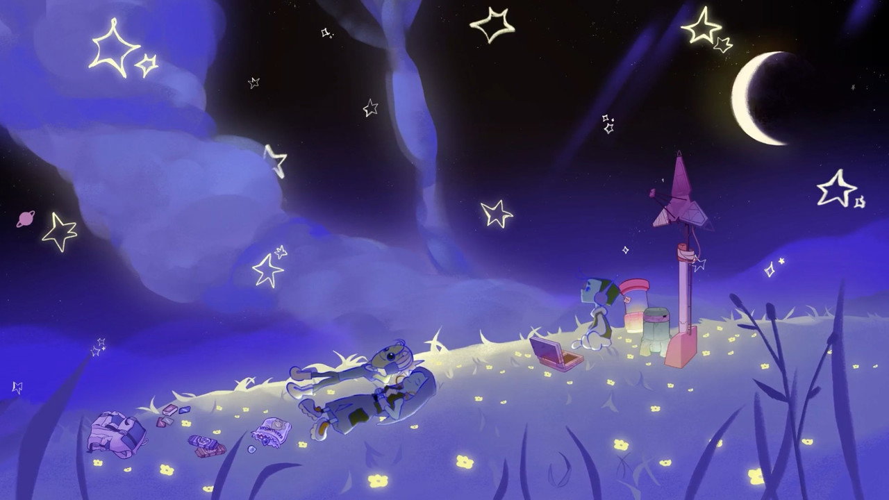 Day on the hill backdrop