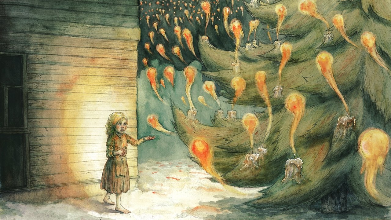 The Little Match Girl backdrop