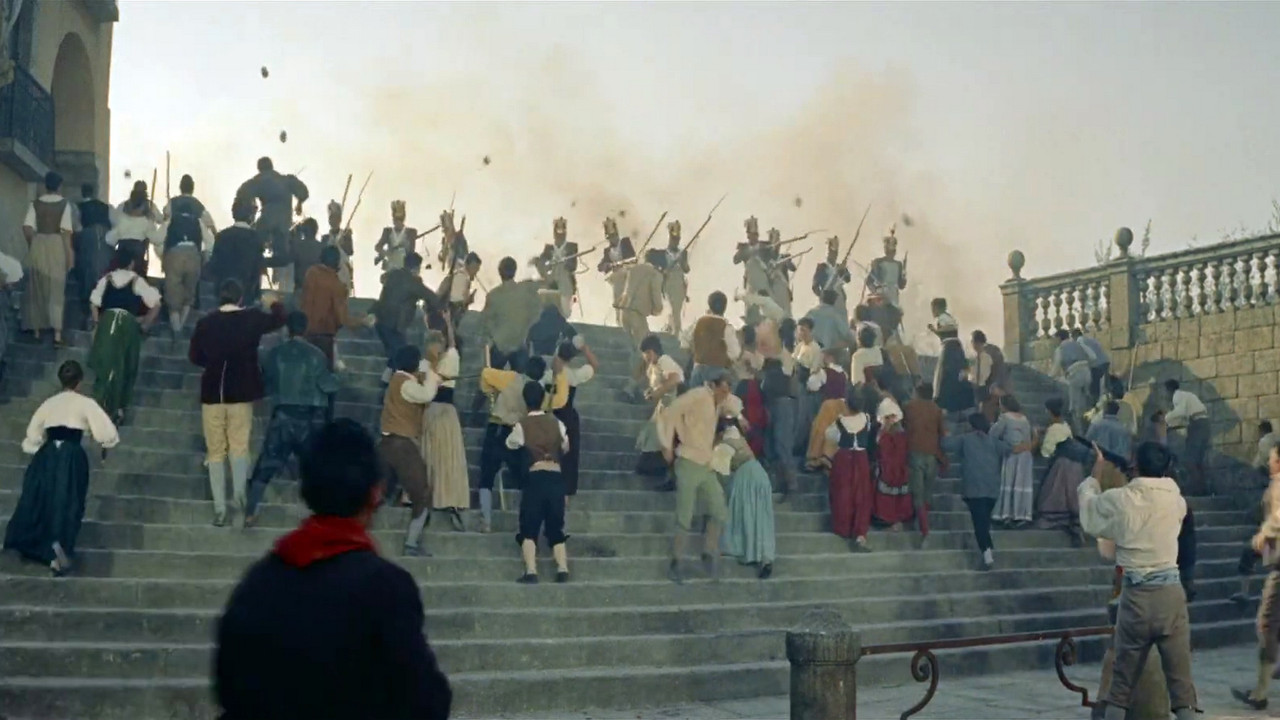 The Naked Maja backdrop