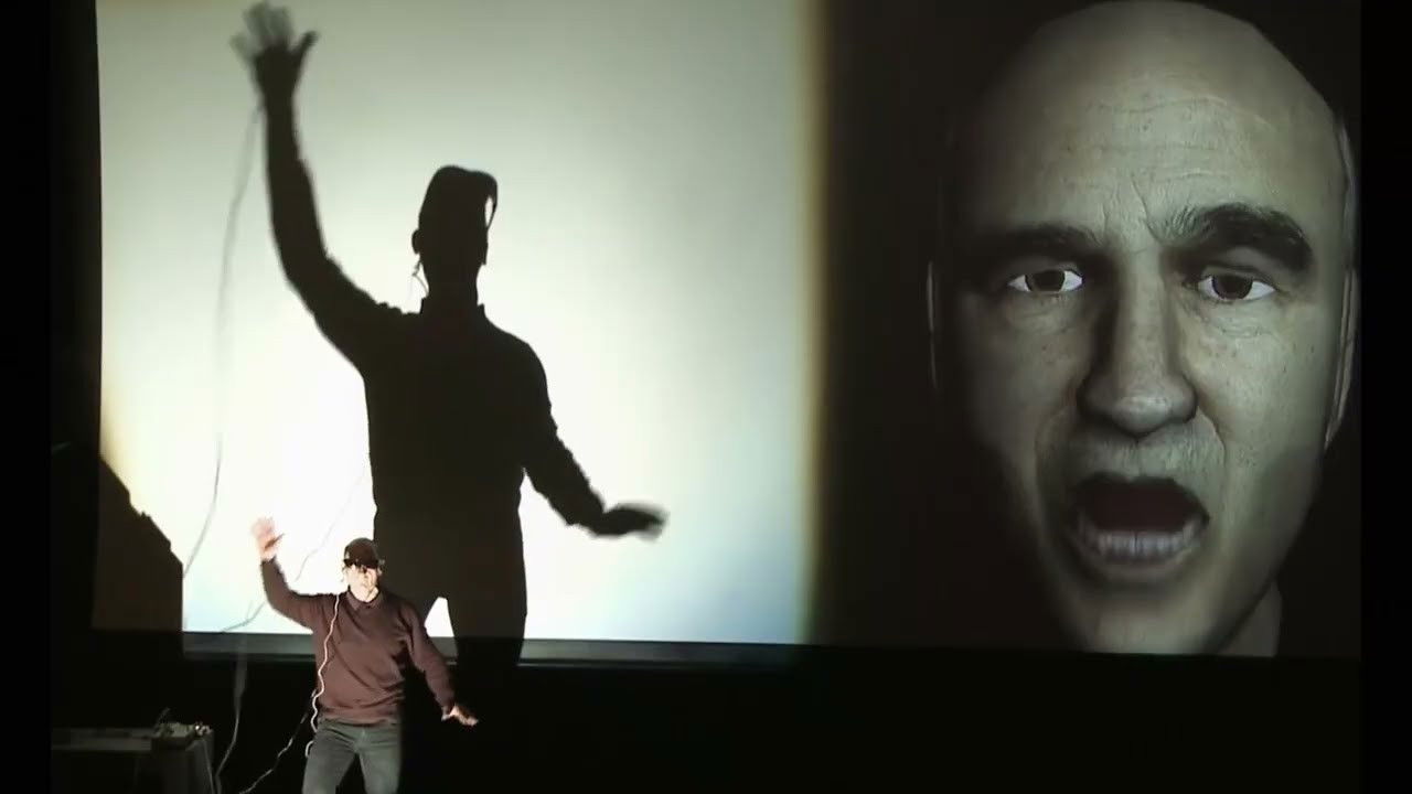 Stelarc - Suspending Disbelief backdrop