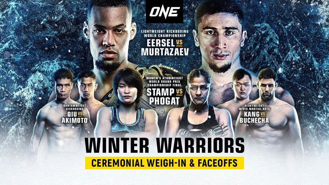 One Championship Winter Warriors backdrop