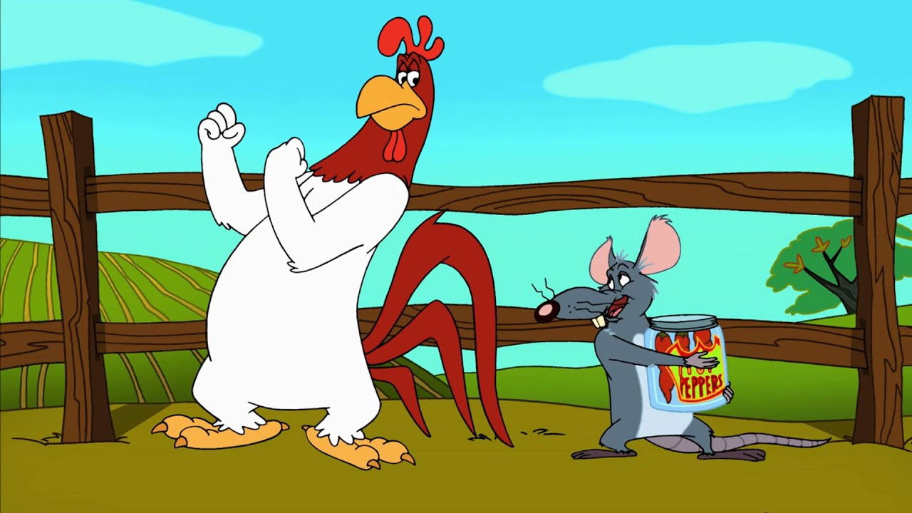 Cock-a-Doodle-Duel backdrop