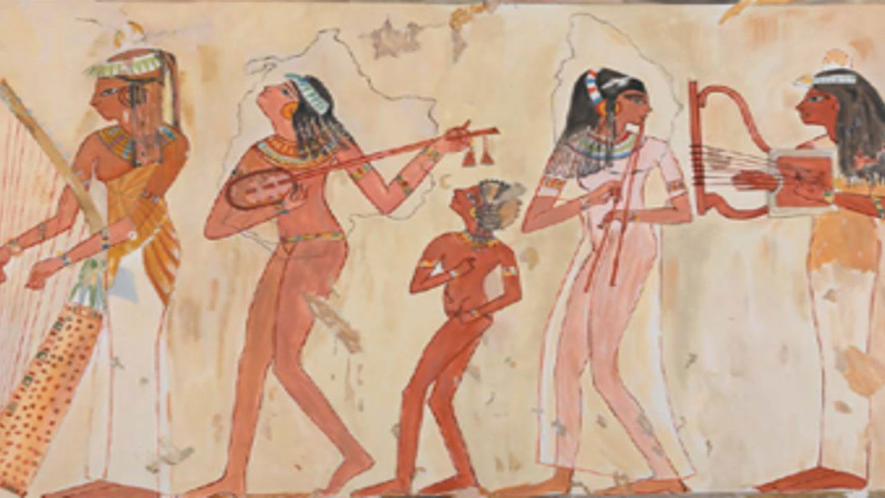 Music of Ancient Greece backdrop