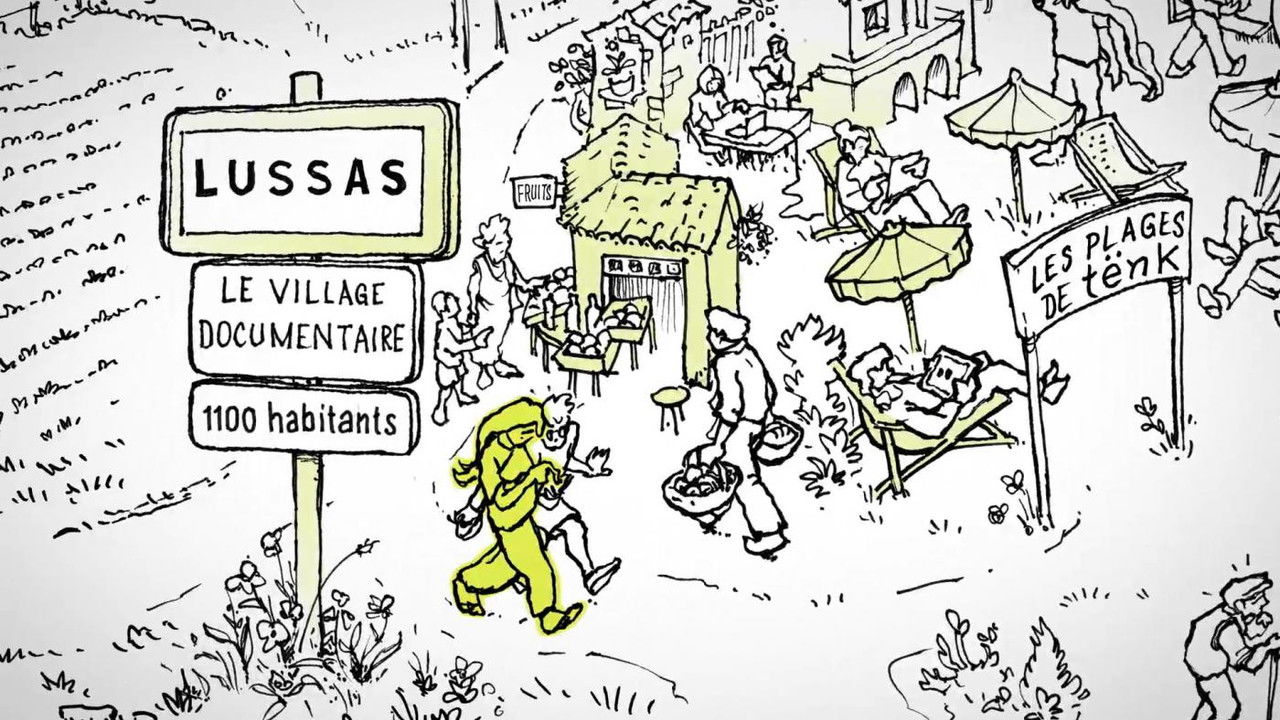 The Village backdrop