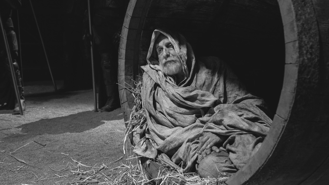 Nero a Seneca backdrop