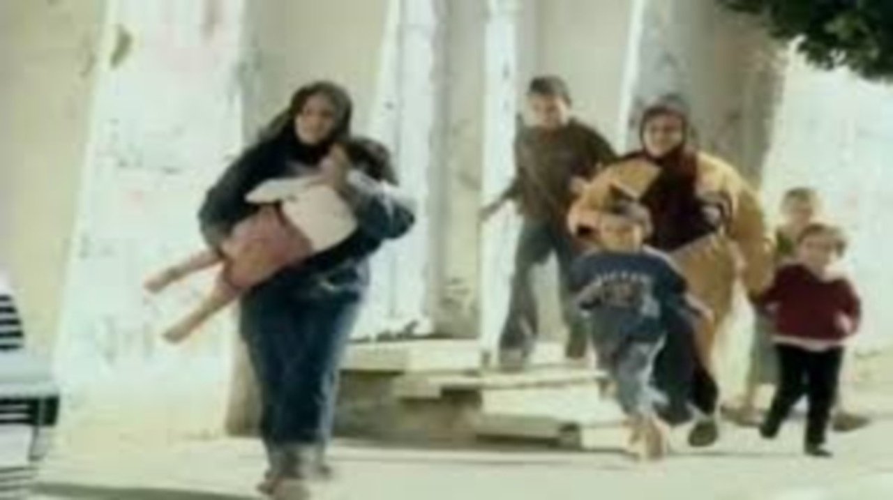 Tears of Gaza backdrop