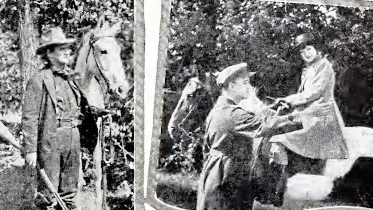 Jesse James Under the Black Flag backdrop