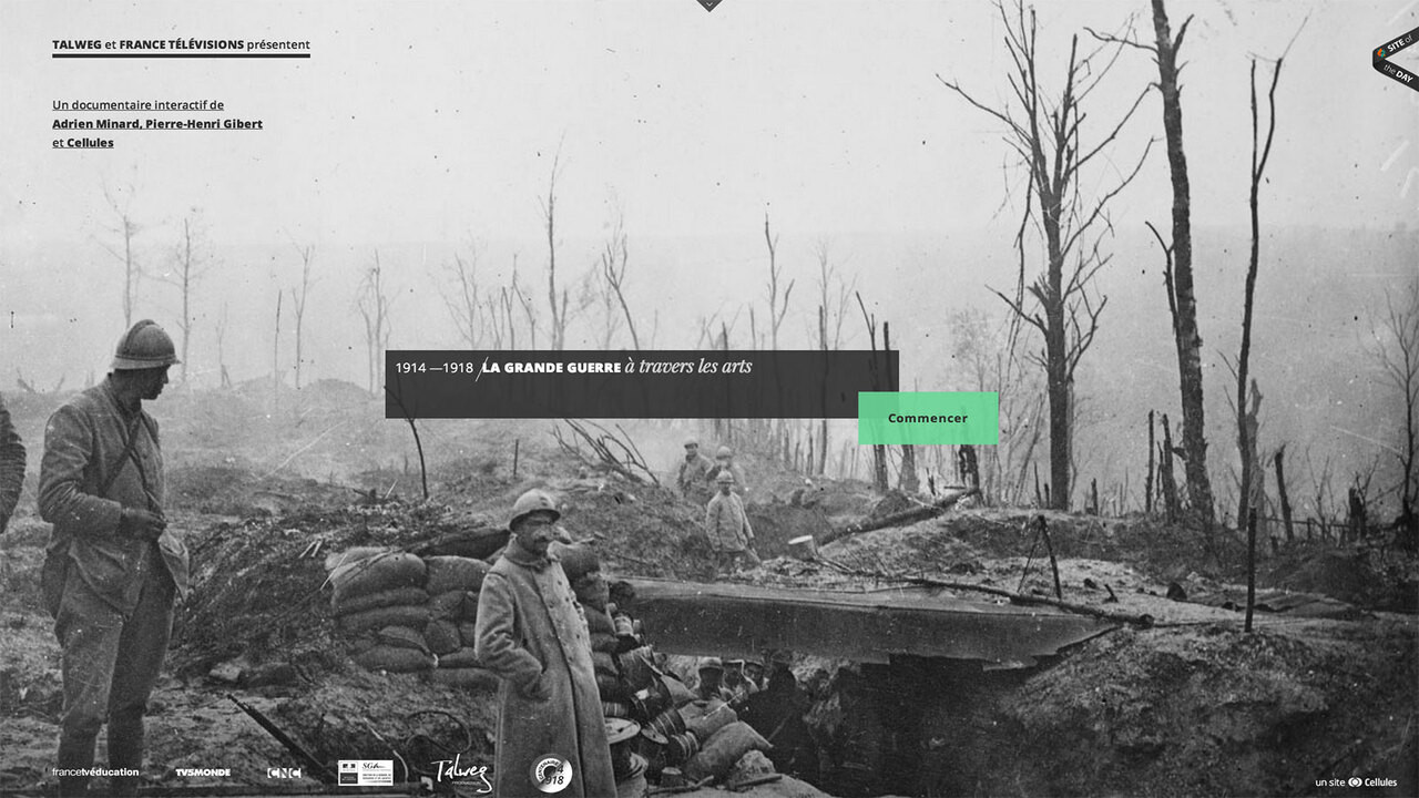 1914-18, La Grande Guerre à travers les Arts backdrop