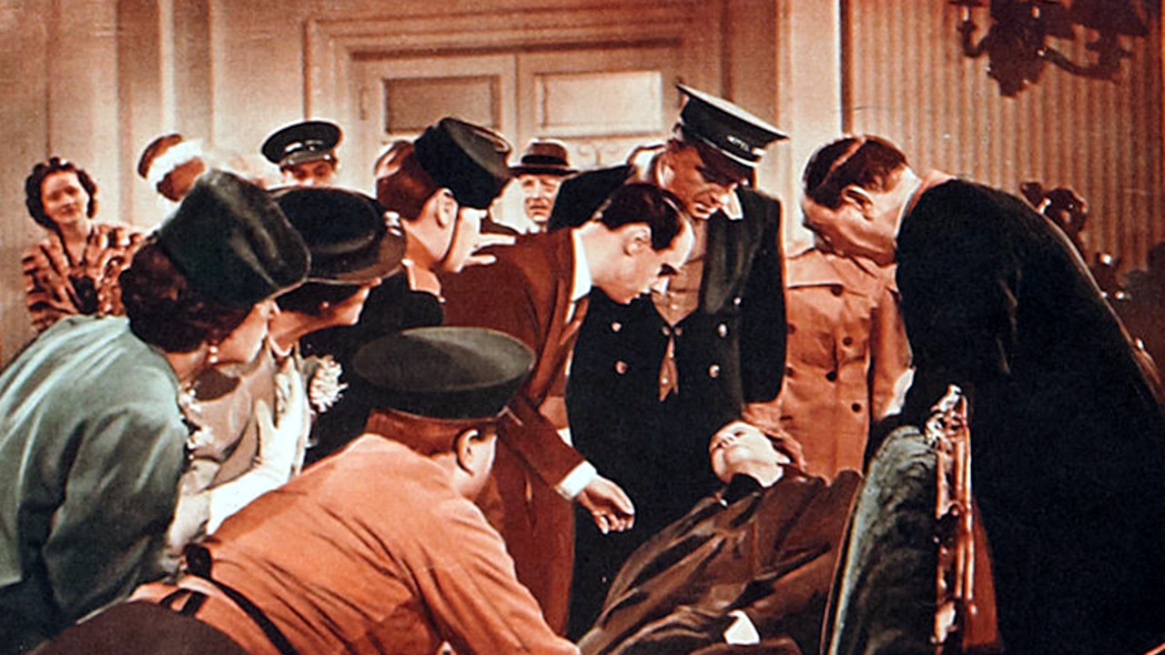 At the Villa Rose backdrop