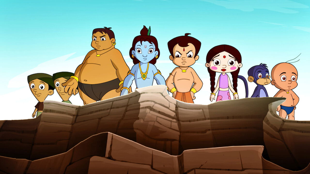 Chhota Bheem aur Krishna vs Zimbara backdrop