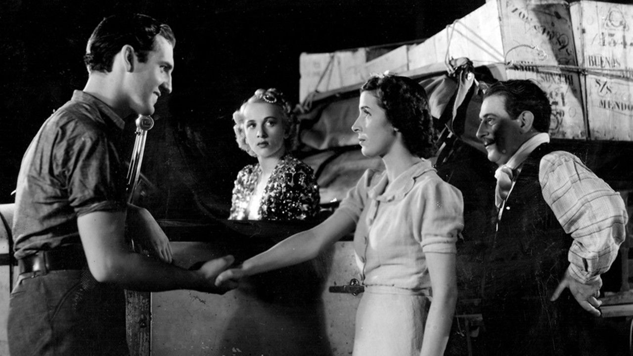 The Blonde on the Road backdrop