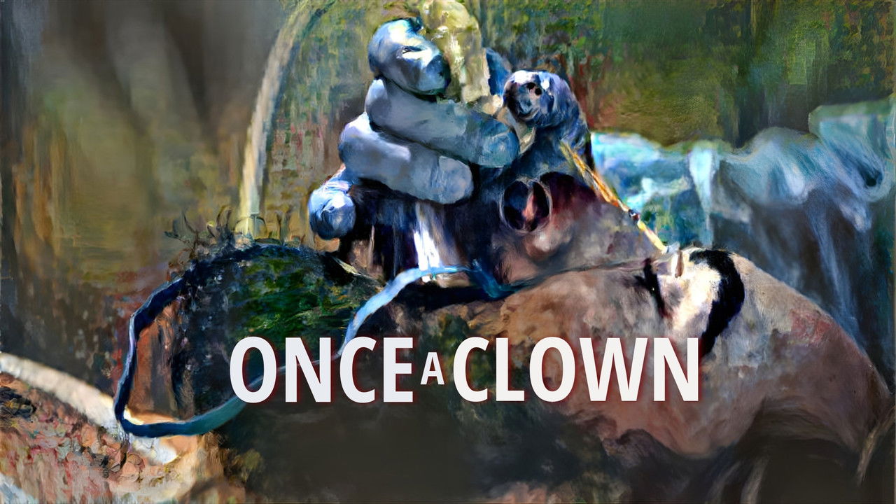 Once a Clown backdrop