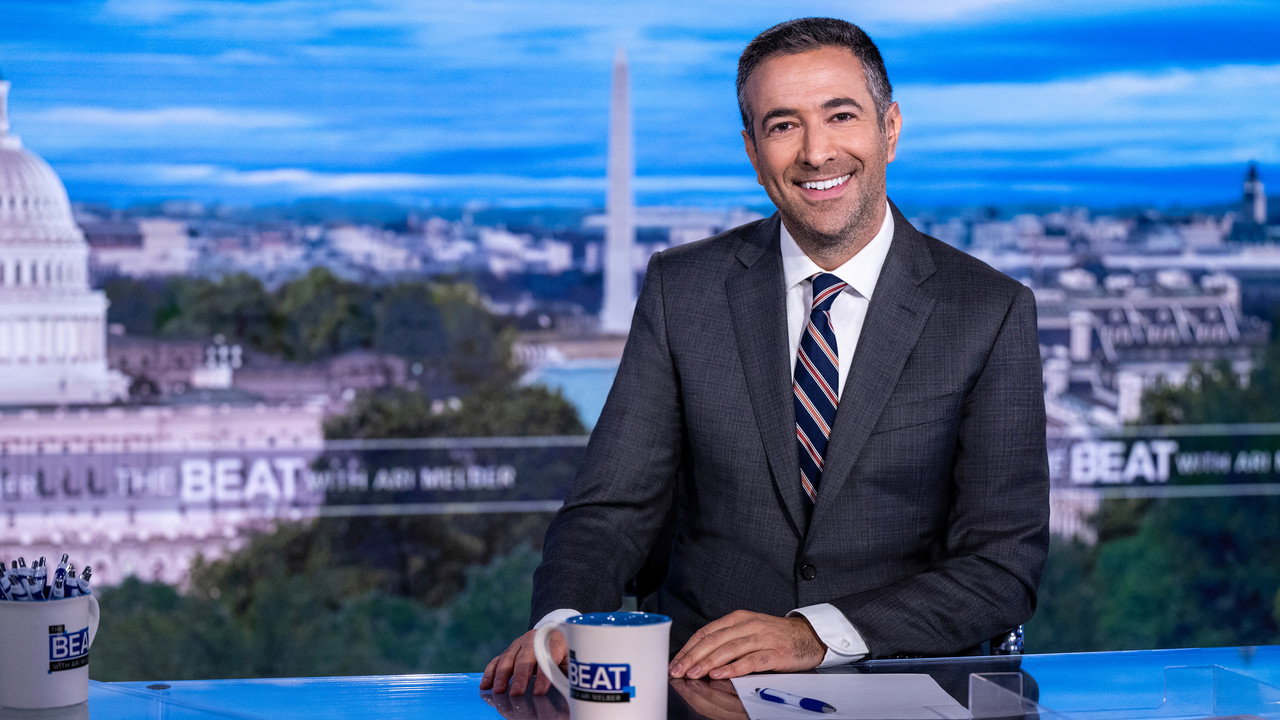 The Beat with Ari Melber backdrop