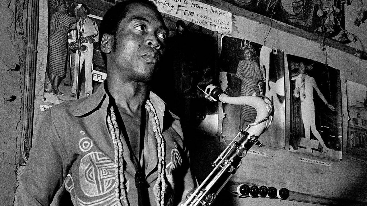 Fela Kuti: Father of Afrobeat backdrop