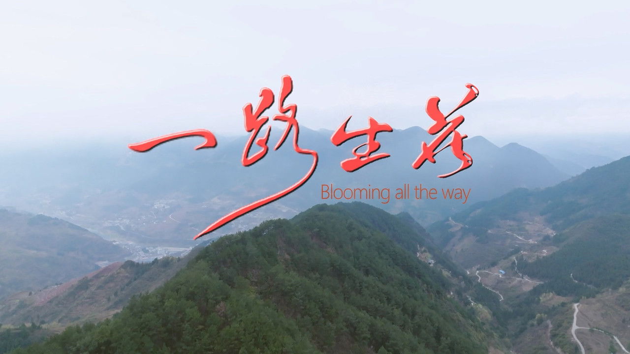 Blooming All the Way backdrop