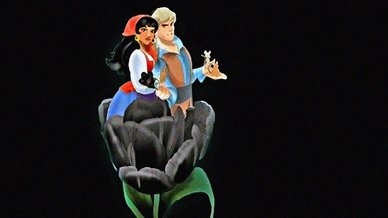 The Black Tulip backdrop