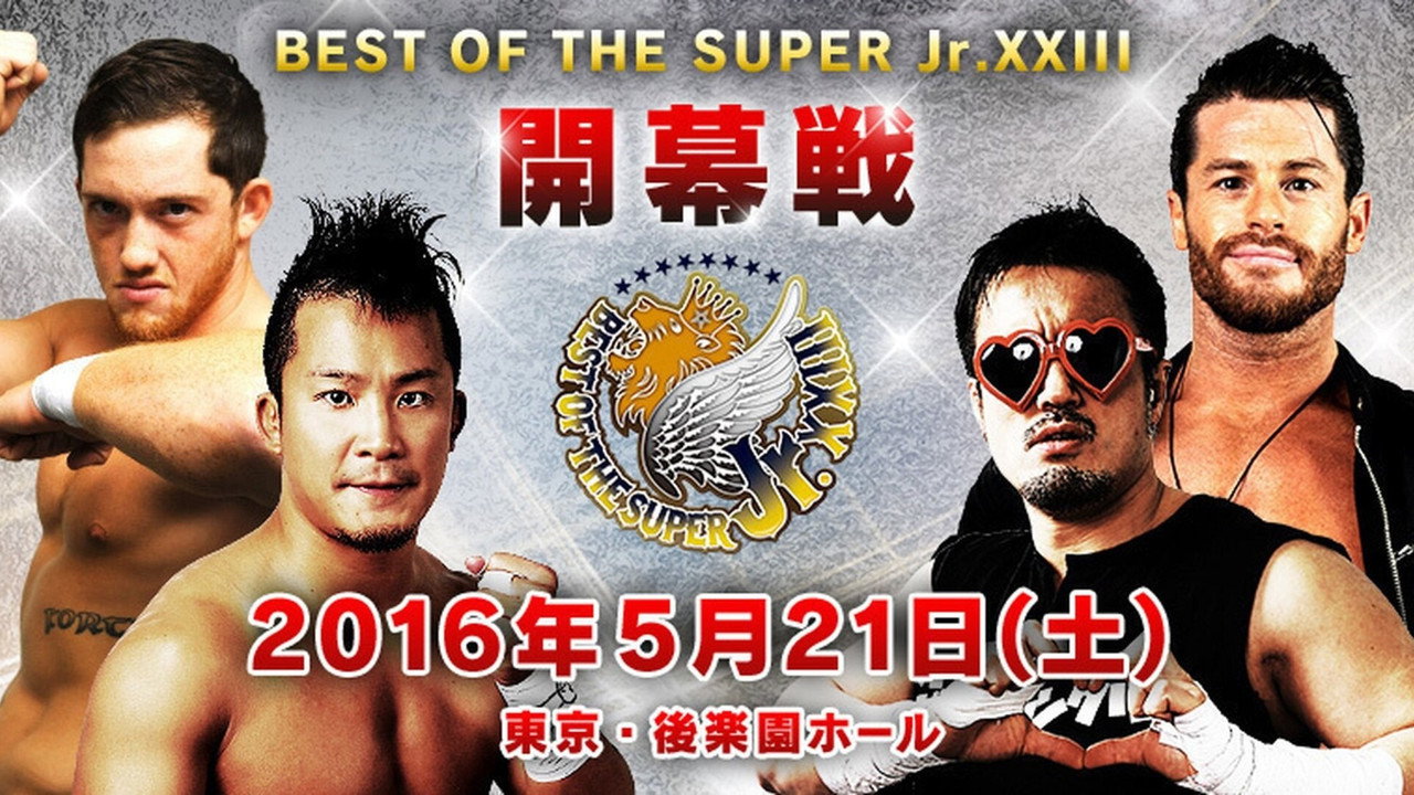 NJPW Best of the Super Junior 23 - Day 1 backdrop
