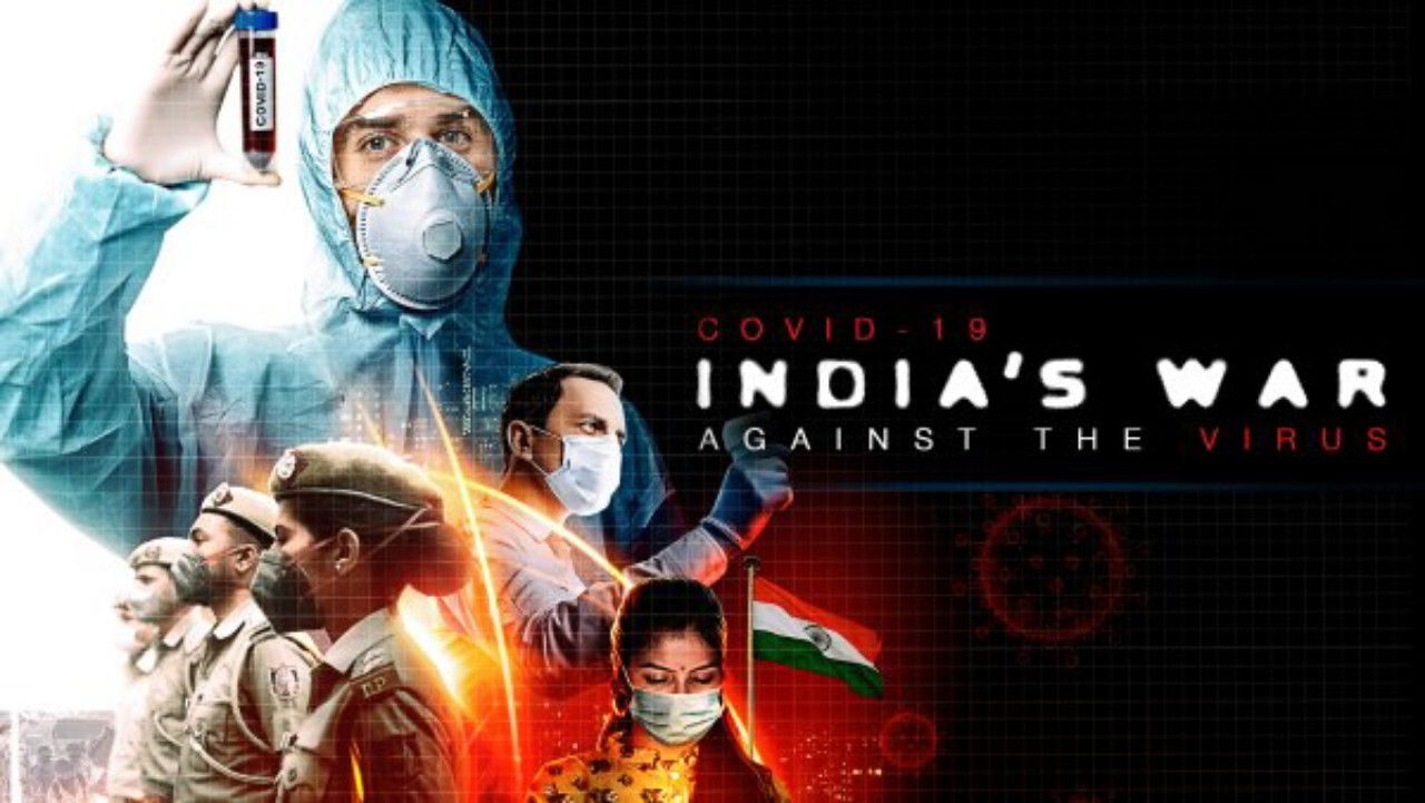 COVID 19: India's War Against The Virus backdrop