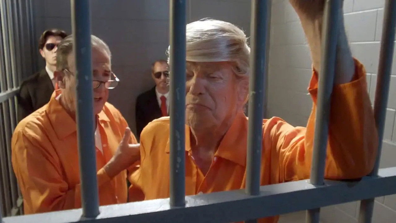 Prisoner Trump: The Don of Cell Block B backdrop