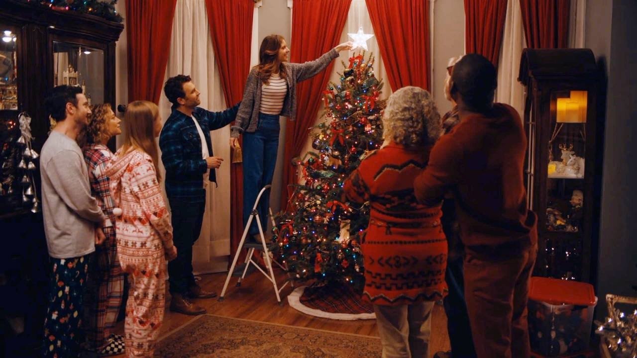 Exes of Christmas Past backdrop